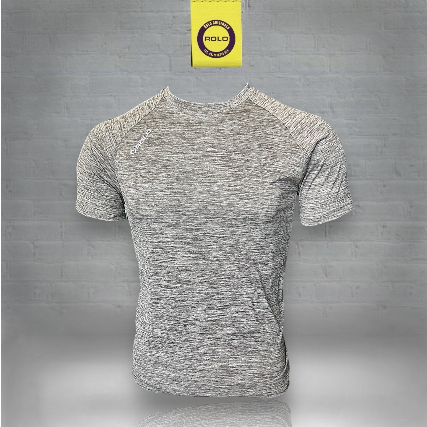 Light Grey Mélange T-Shirt