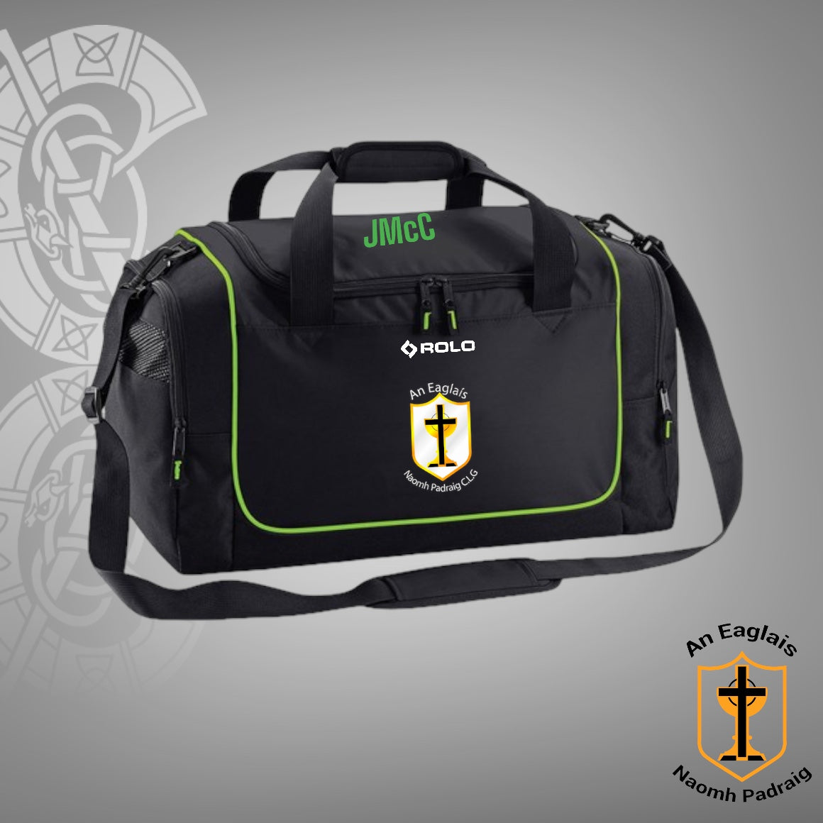 Eglish Camogie Club – 20" Kitbag