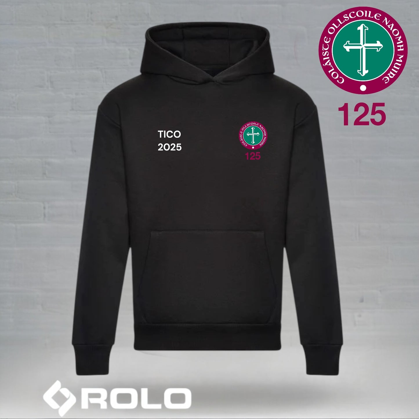 St Mary's College Belfast - TICO Hoodie Black