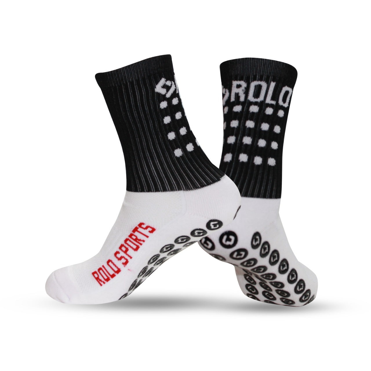 Black Cushioned Sports Socks