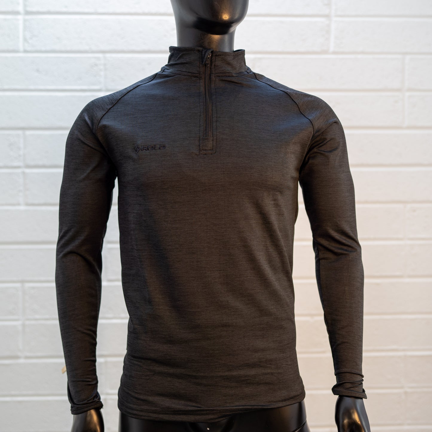 Rolo Lightweight Mélange Half-Zip Jacket