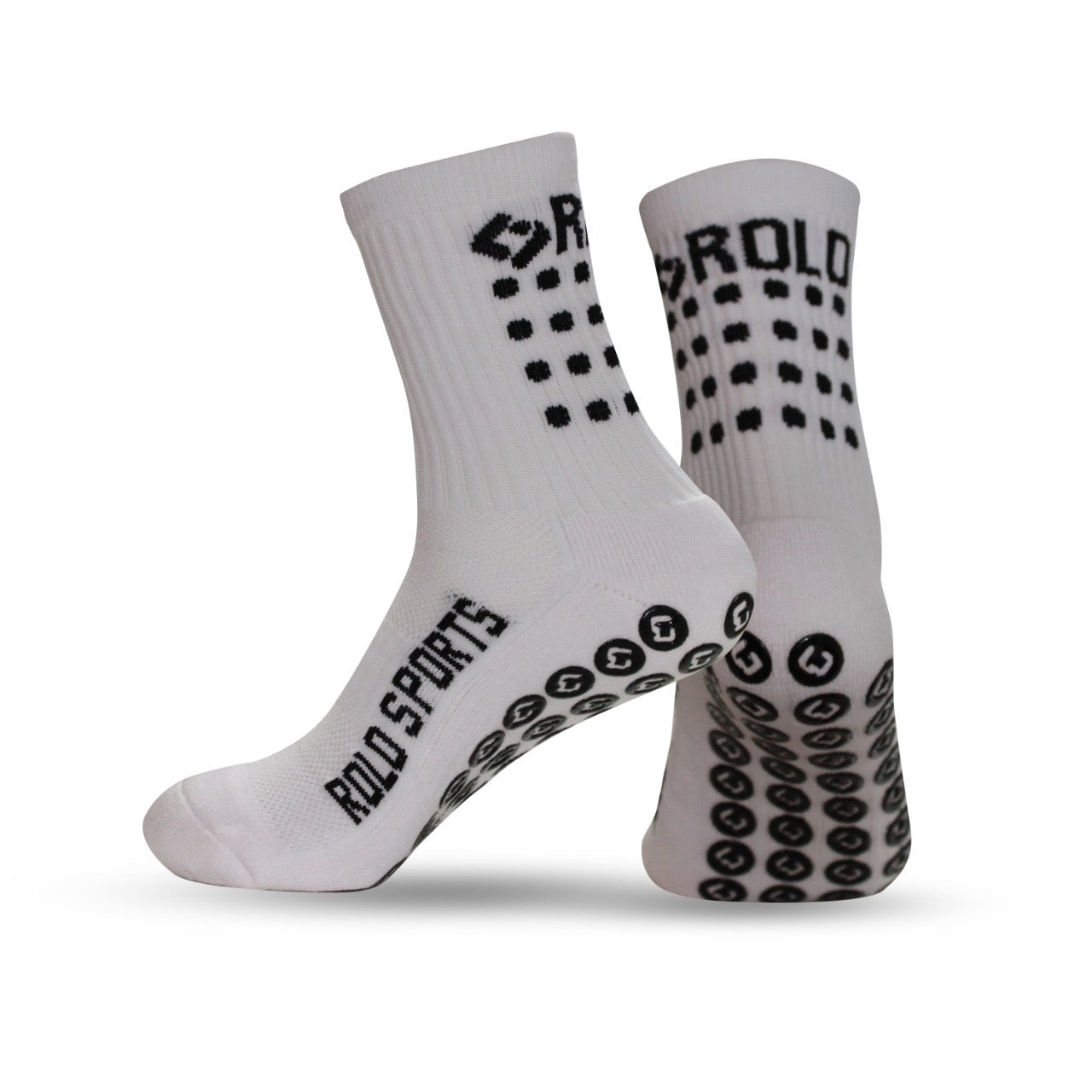 White Cushioned Sports Socks