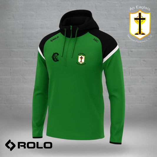 Eglish Camogie Club – Icon Half Zip Hoodie