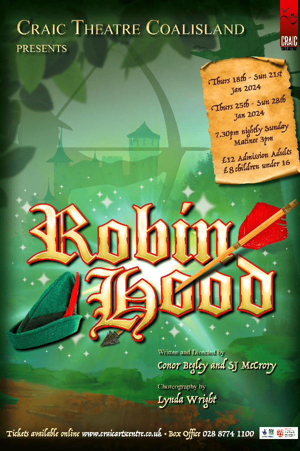CRAIC Theatre – Robin Hood Pantomime Hoodie