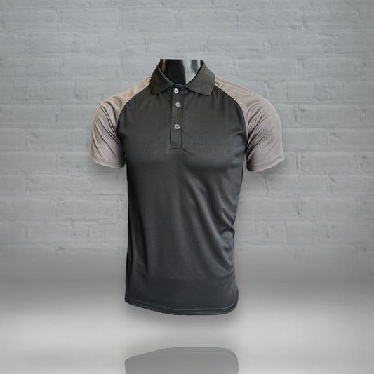 Dark Grey/Black Polo Shirt