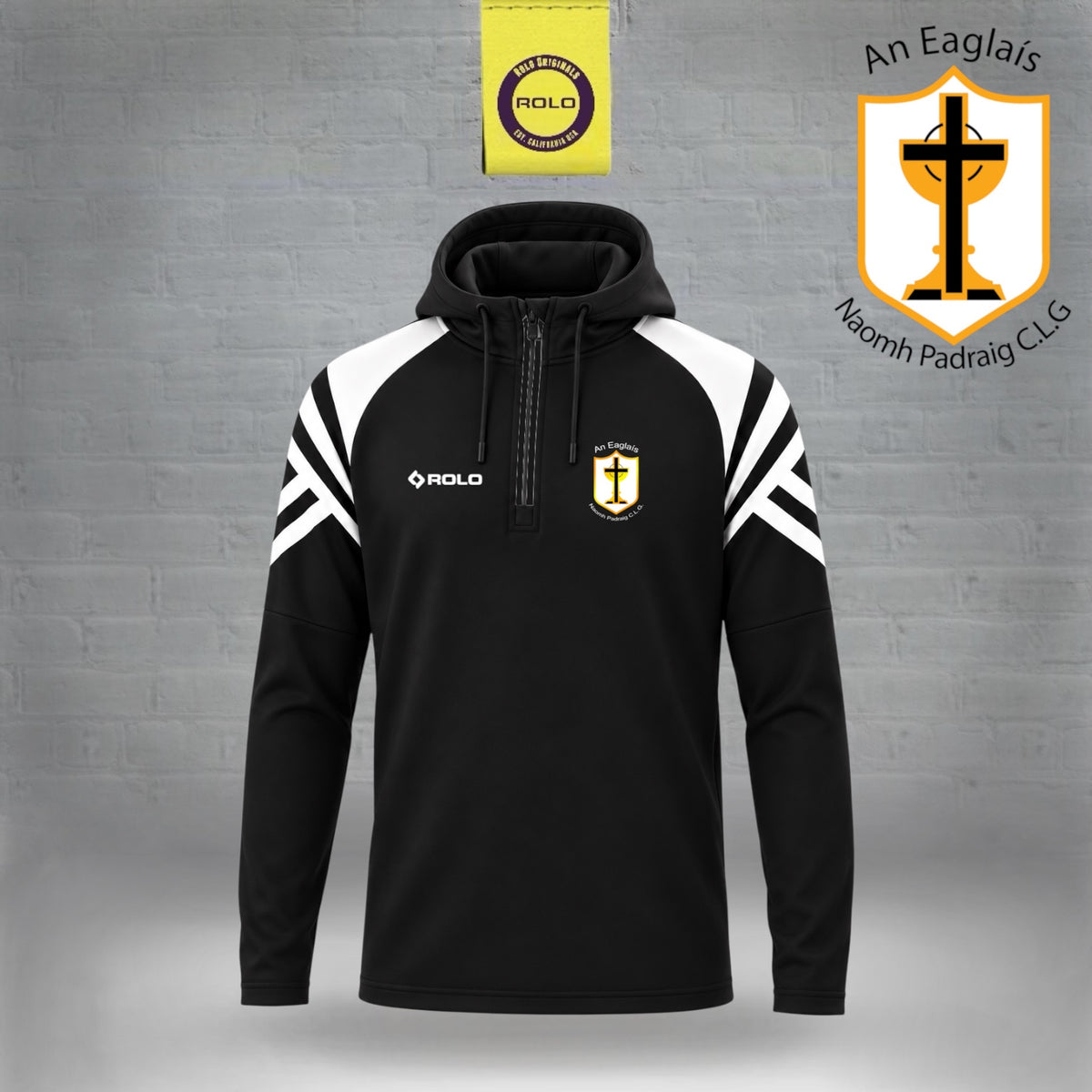 Eglish GAC – Chevron Half Zip Hoodie