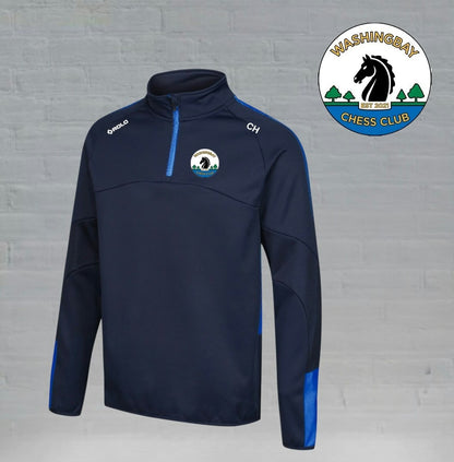Washingbay Chess club Half Zip Jacket