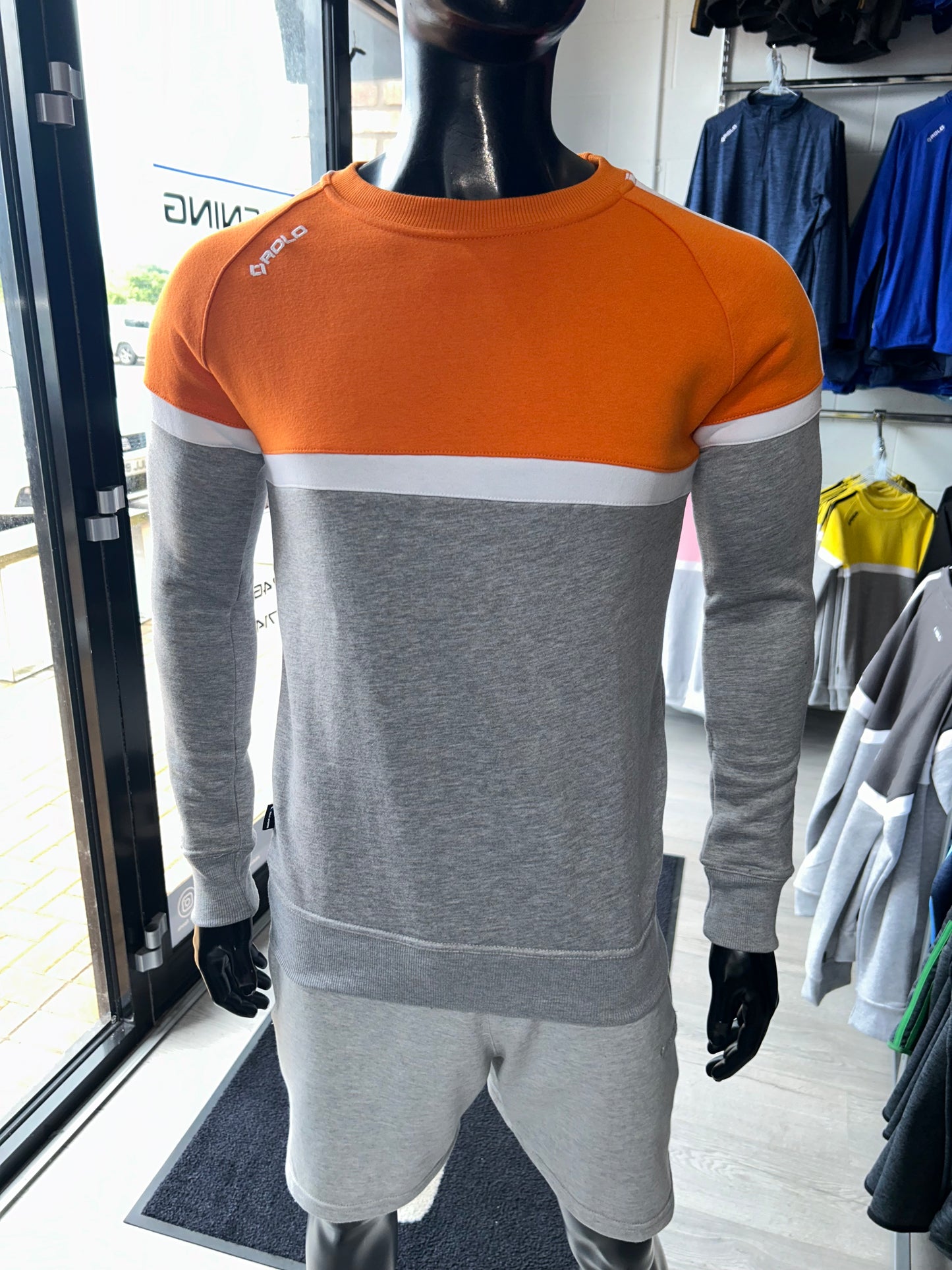 Rolo Original Orange Cotton Jumpers