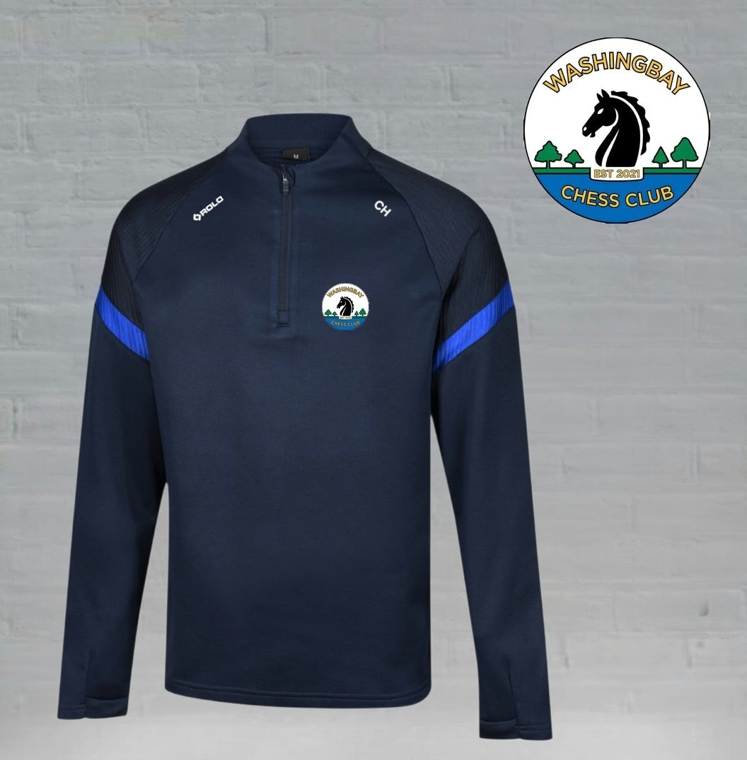 Washingbay Chess club Half Zip Jacket
