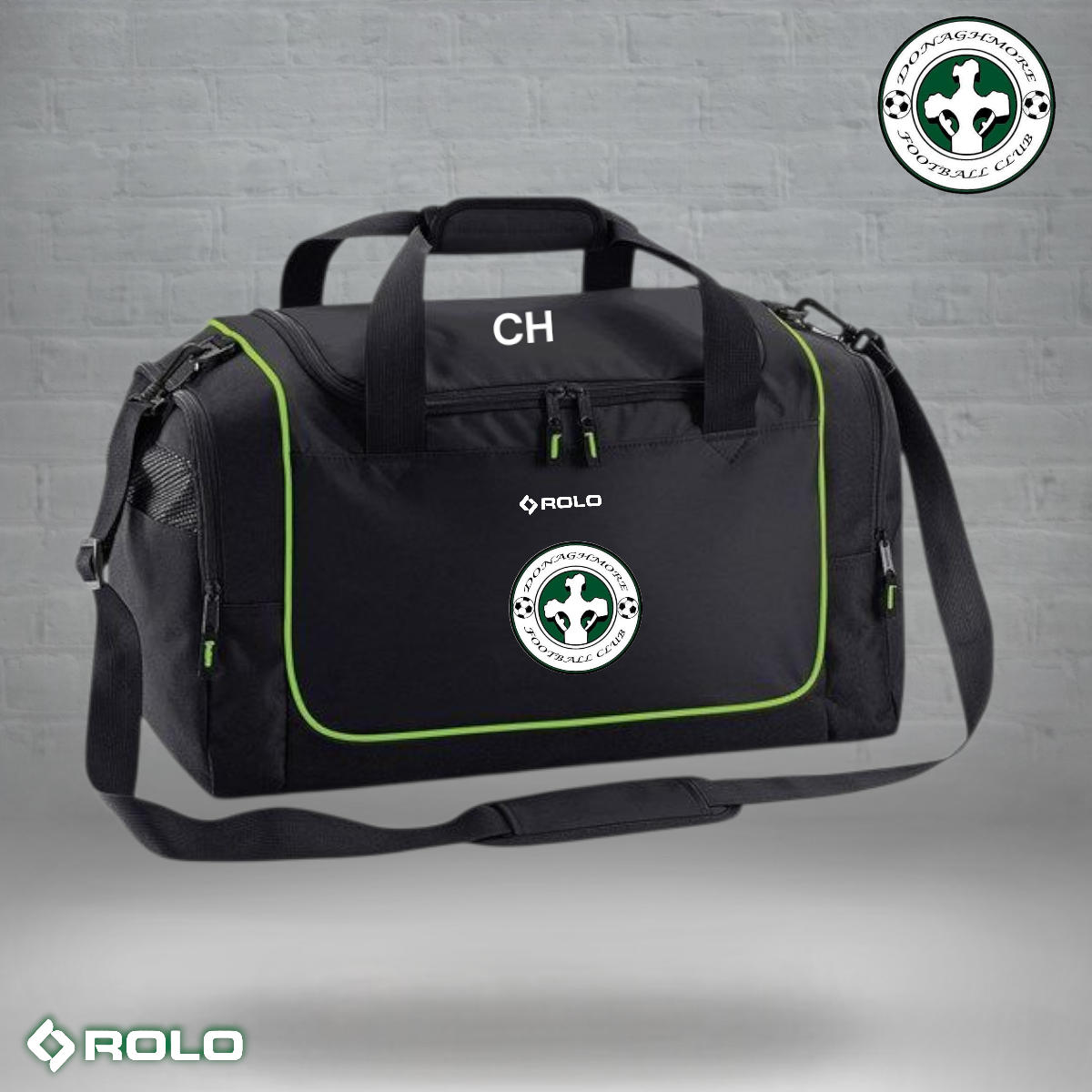 Donaghmore FC – 5-item Bundle (Jersey, Jumper, Hoodie, Shorts, Kitbag)