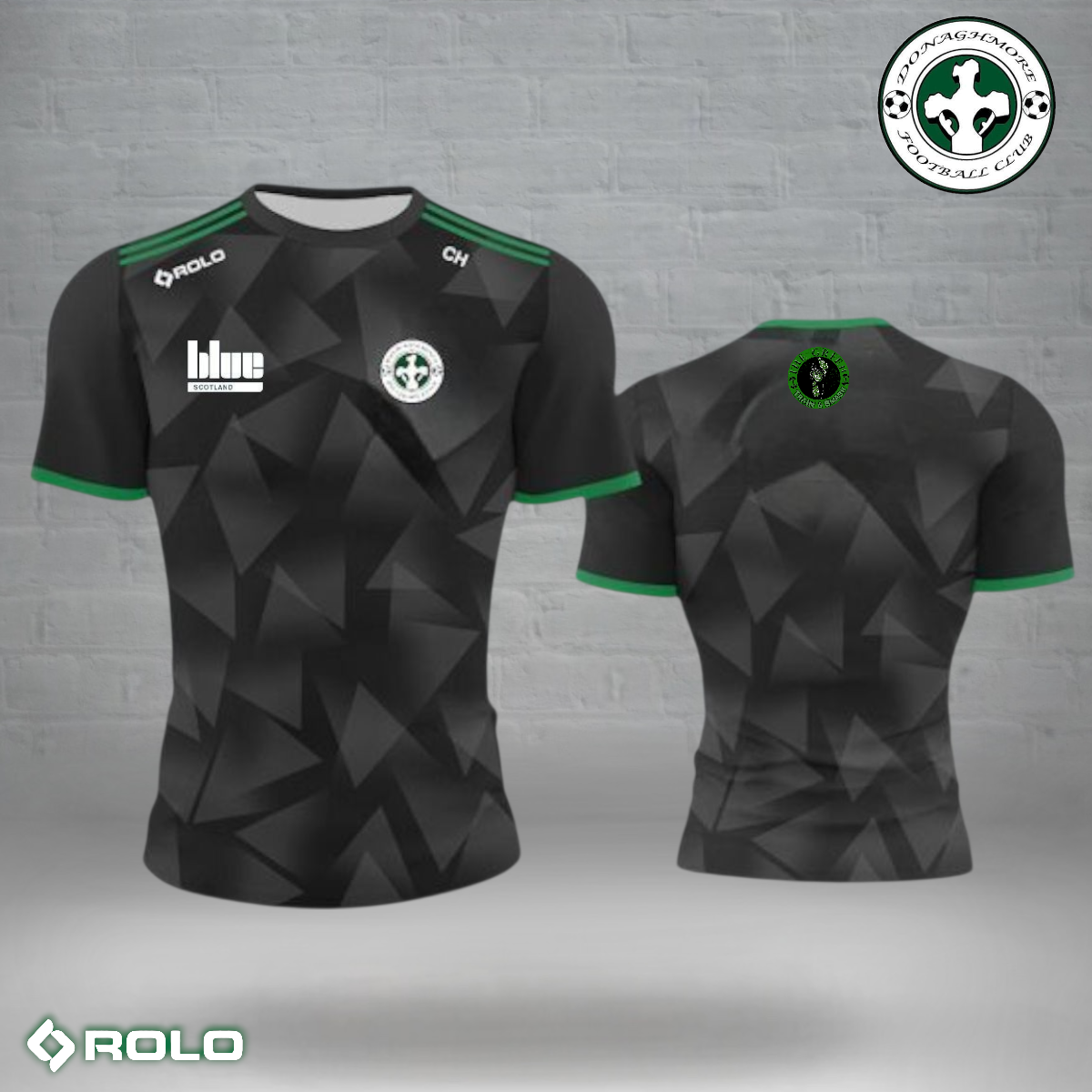 Donaghmore FC – 5-item Bundle (Jersey, Jumper, Hoodie, Shorts, Kitbag)