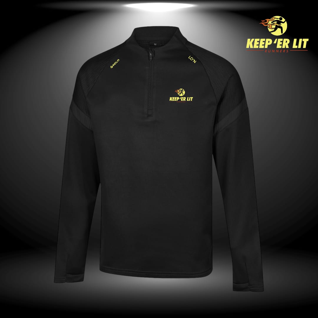 Keep 'Er Lit Runners – Half Zip Jacket