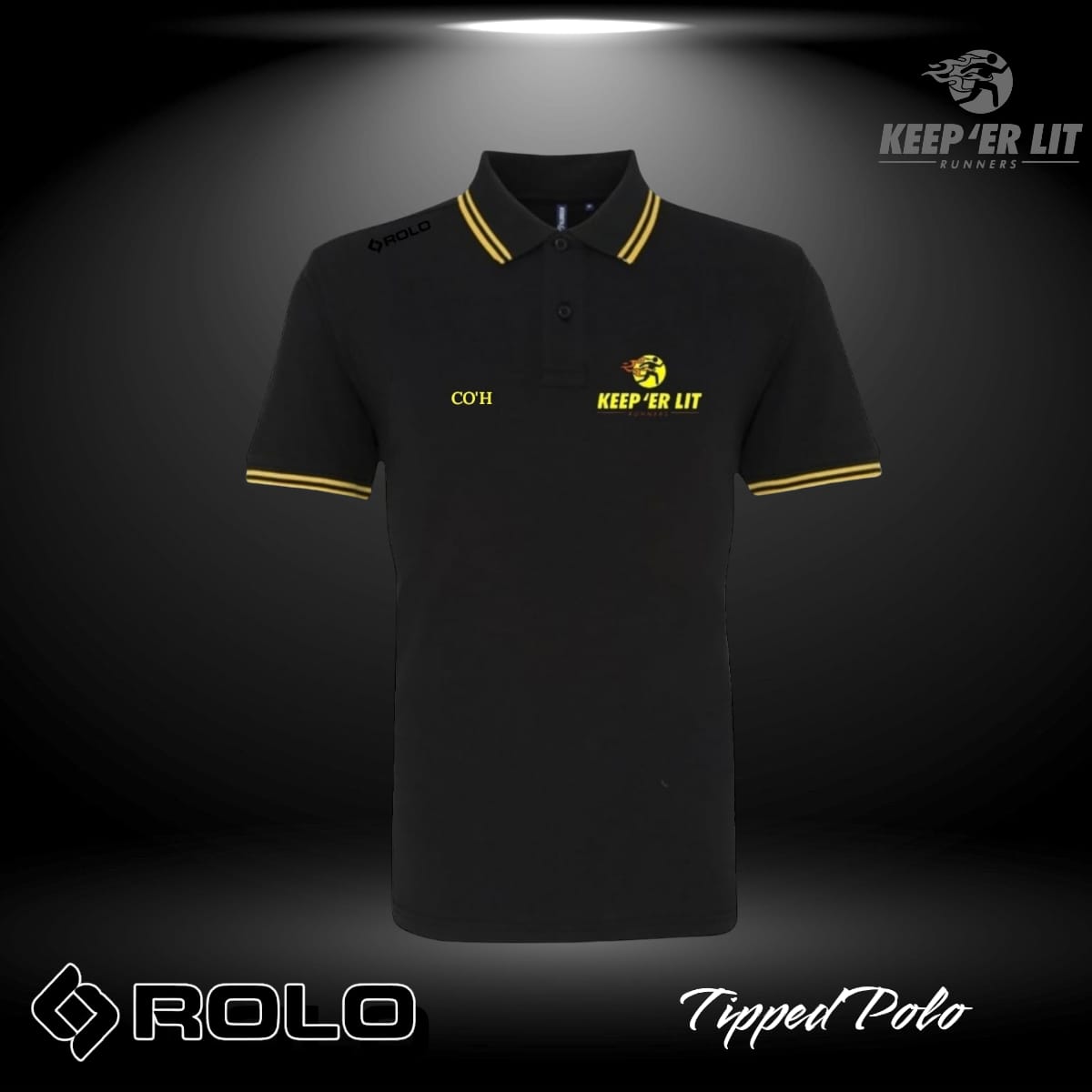 Keep 'Er Lit Runners – Polo Shirt