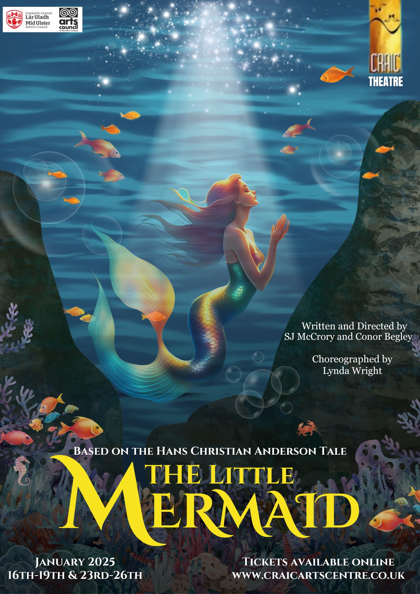 CRAIC Theatre – The Little Mermaid Pantomime Hoodie