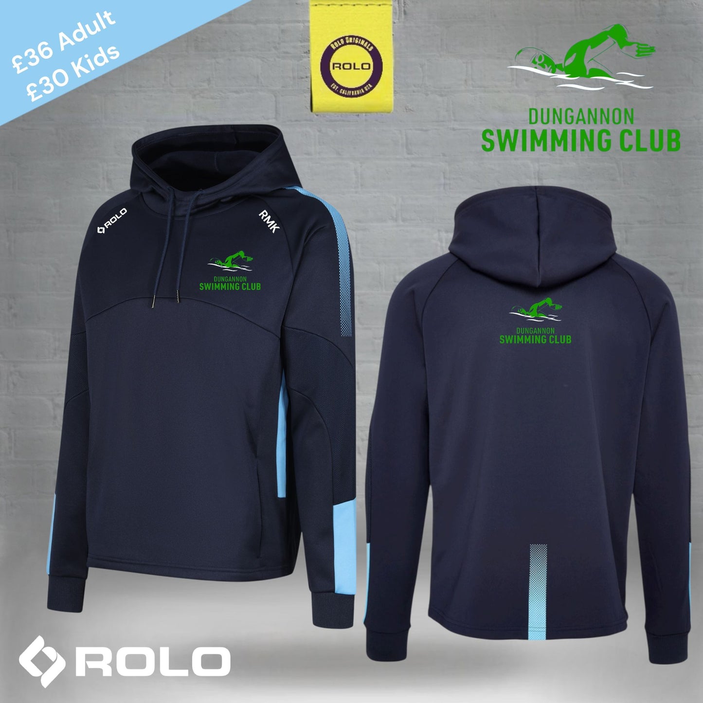 Dungannon Swim Club – Hoodie