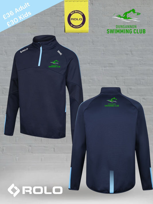 Dungannon Swim Club – Half Zip Jacket