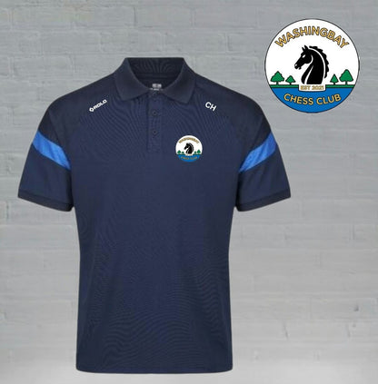 Washingbay Chess Club- Kinetic Polo Shirt