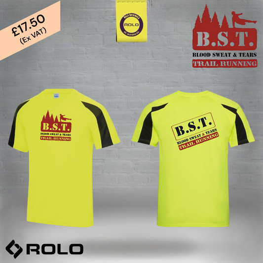 Yellow B.S.T. Sports T-shirt