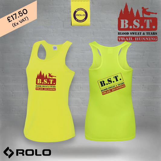 Yellow B.S.T. Sports vest top