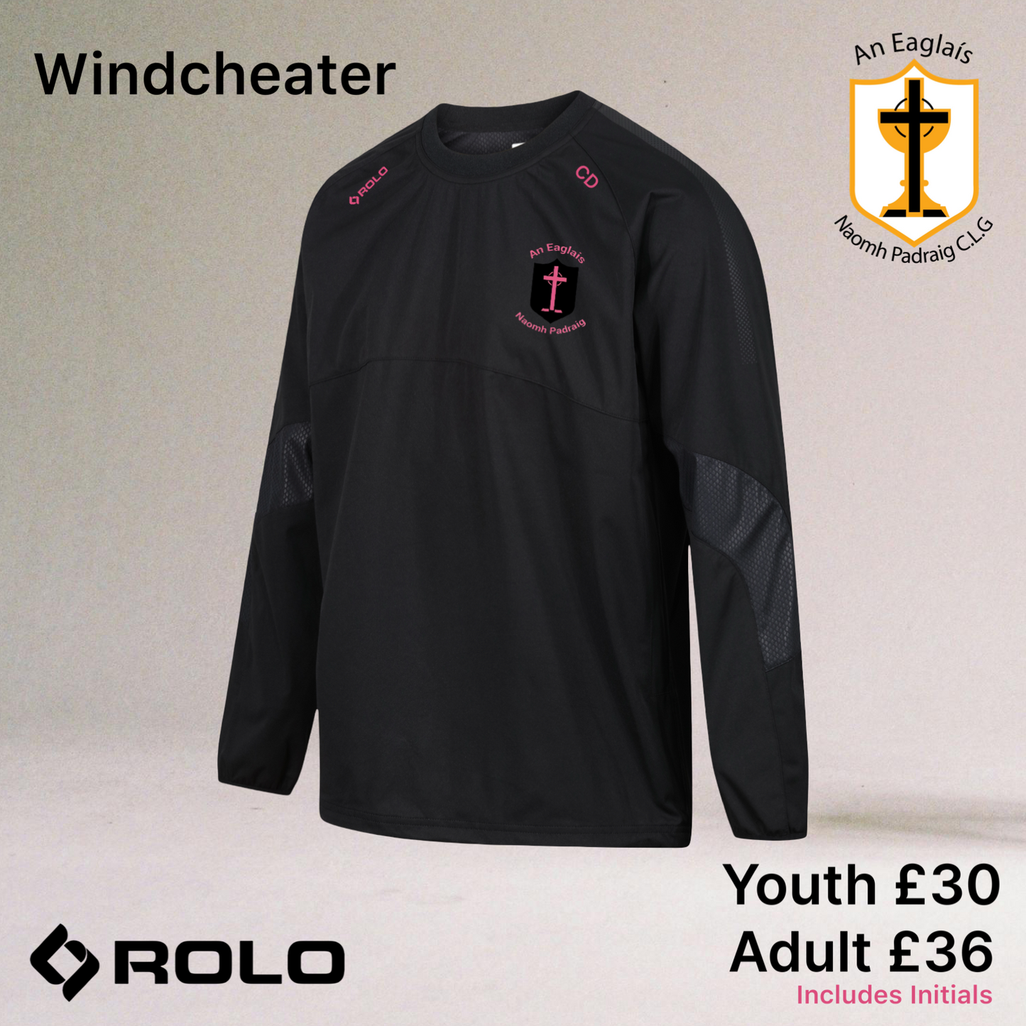 Eglish LGFA – Wind Cheater Contact Top