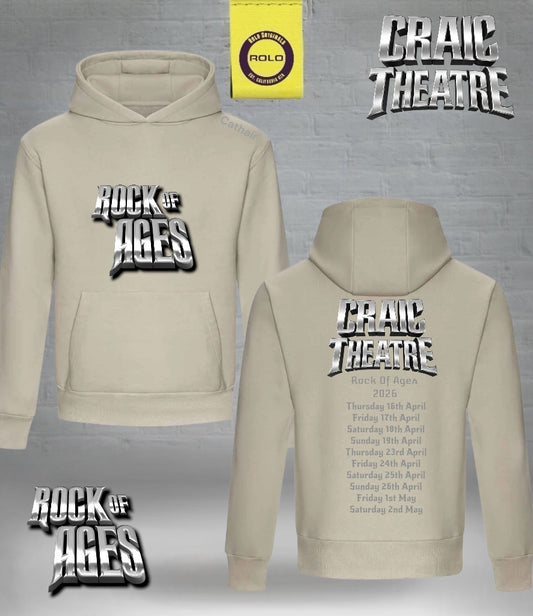 CRAIC Theatre – Rock Of Ages - Stone Hoodie