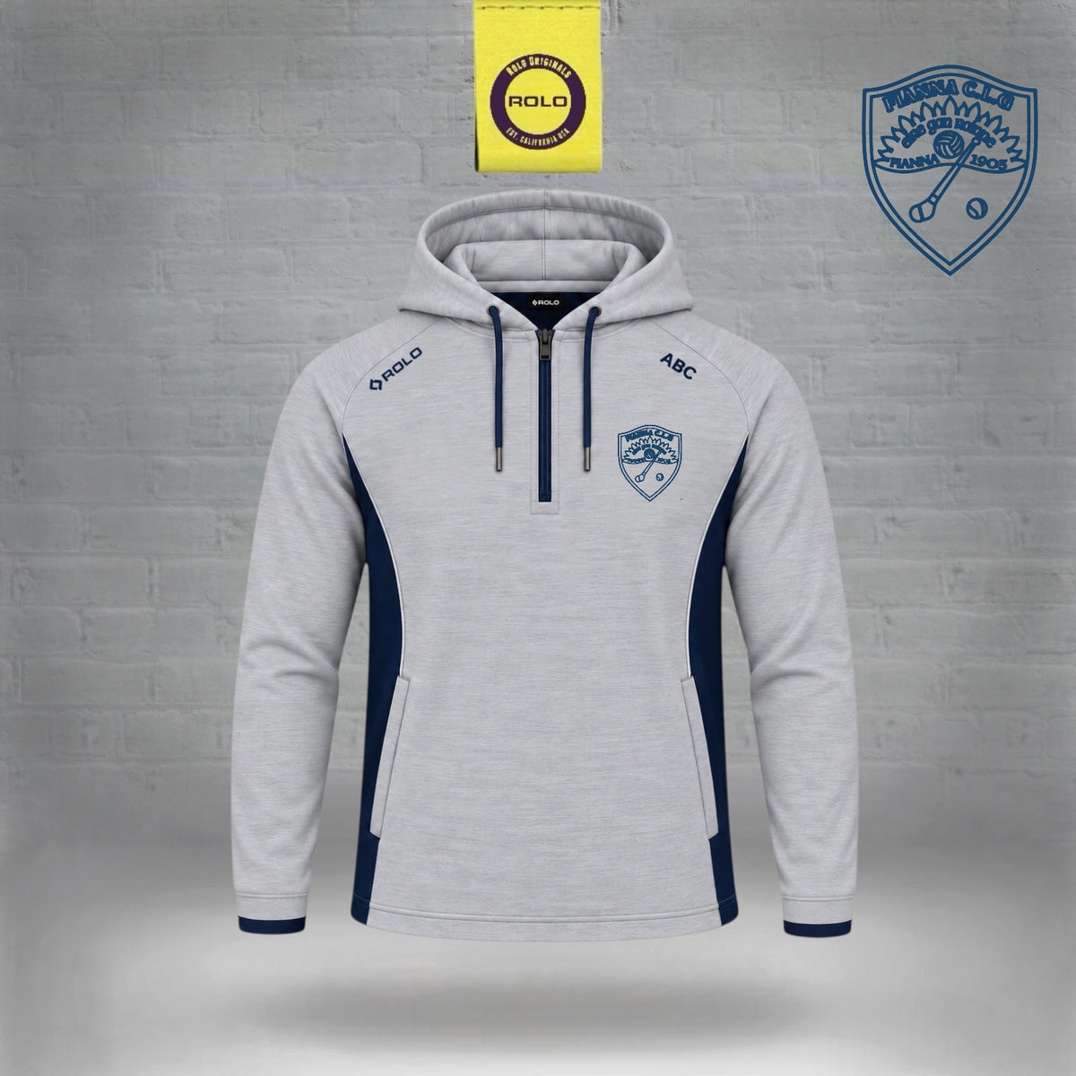 Coalisland Na Fianna CLG – Half Zip Hoodie '26