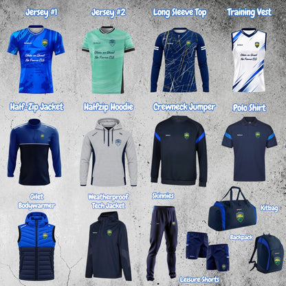 Coalisland Na Fianna CLG - Long Sleeve Warm Up Top 26'
