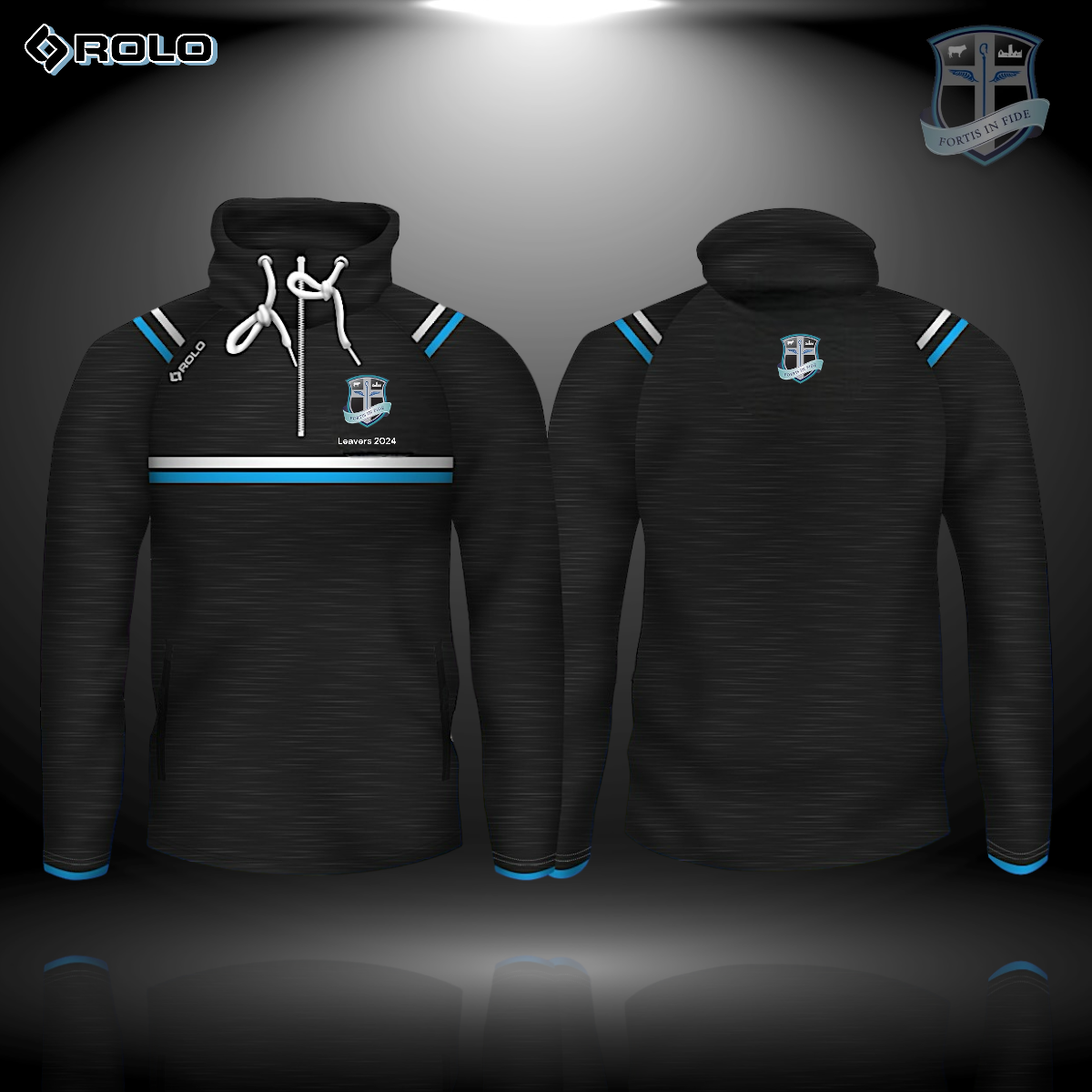 St Ciaran's Ballygawley – Half-Zip Hoodie