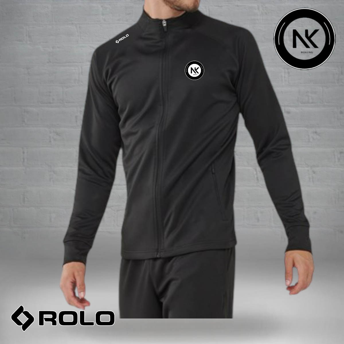 NK Boxing – Full Zip Track Top