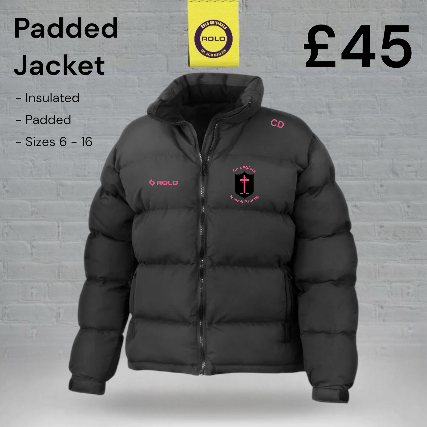 Eglish LGFA – Full Padded Jacket