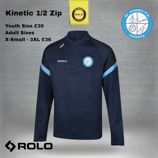 St Joseph's PS Staff Kinetic 1/2 Zip