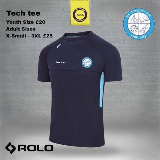 St Joseph's PS Staff Tech Tee