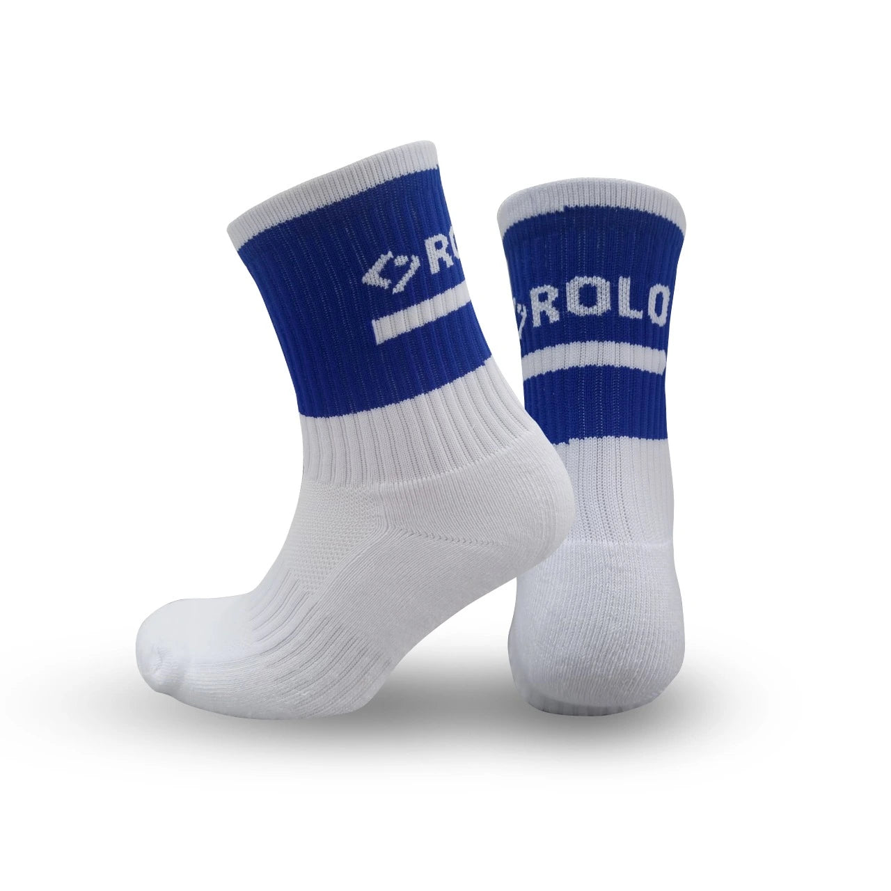 Core Mid-Socks - Blue/White – Rolo Sports