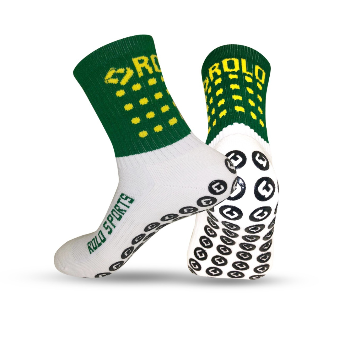 Rolo Grip Socks - Adult Size 5 - 11 UK