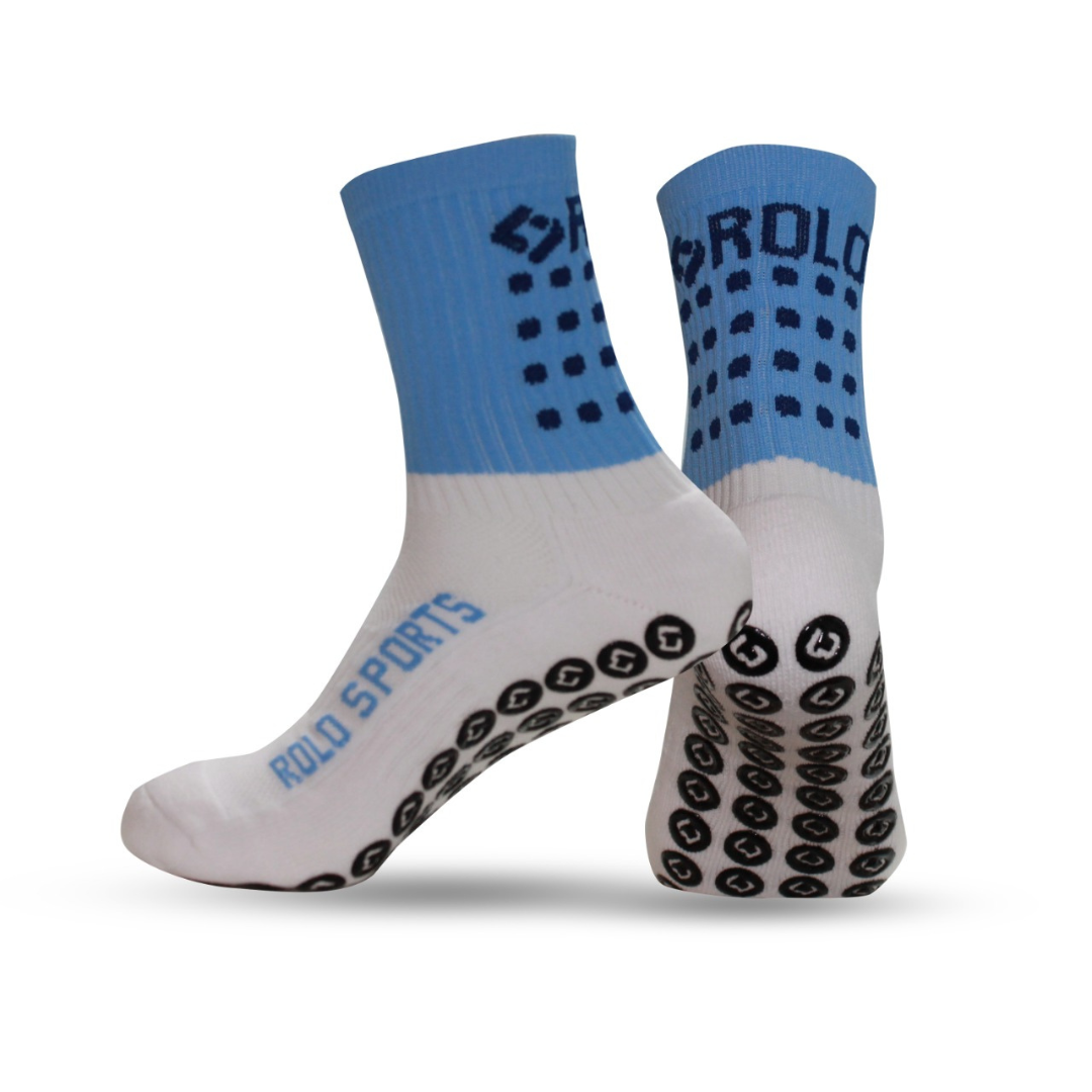 Rolo Grip Socks - Adult Size 5 - 11 UK