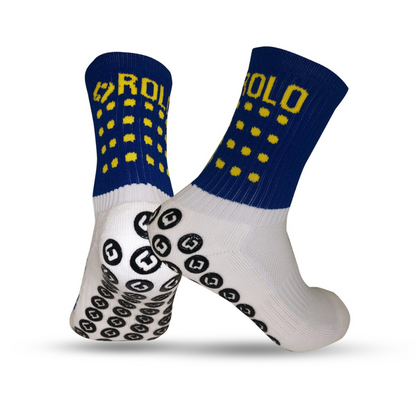 Rolo Grip Socks - Adult Size 5 - 11 UK