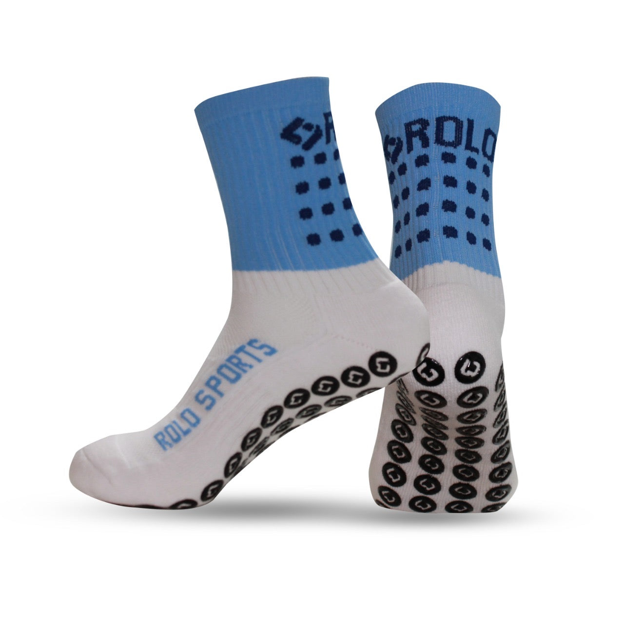 Sky Blue cushioned sports socks